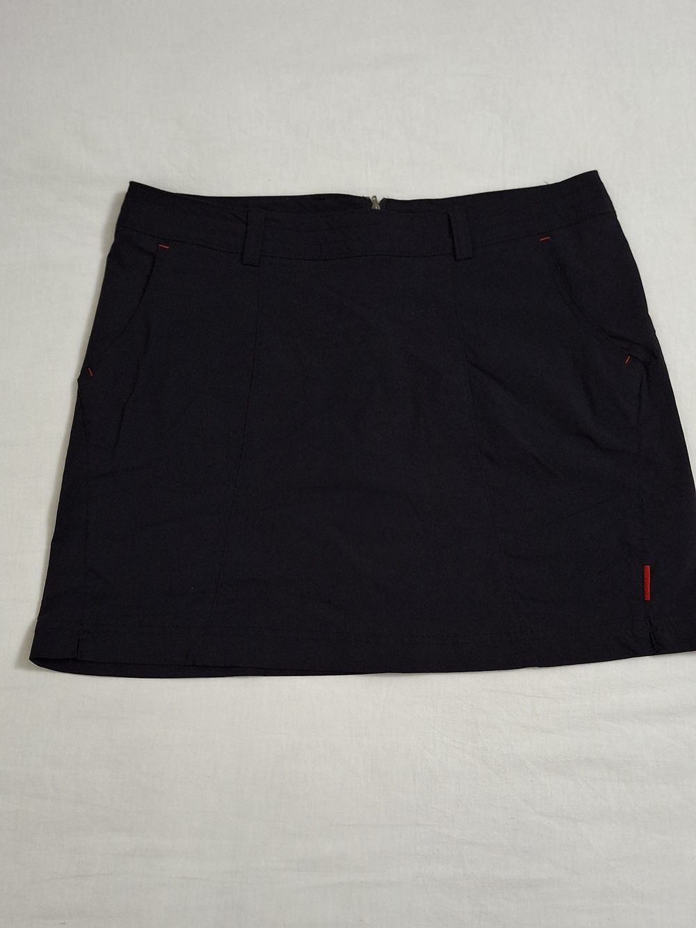 AVIA Women’s Black Golf Athletic Skort Shorts Skirt Pockets Size Large